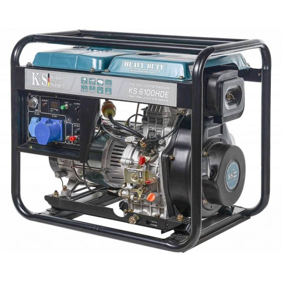 Generator curent  5 KW monofazat pe motorina